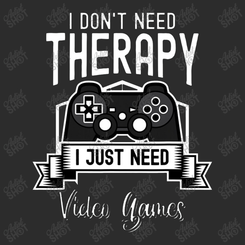 I Don't Need Therapy, I Just Need Video Games Funny Gamer Exclusive T-shirt by irhamtsani | Artistshot