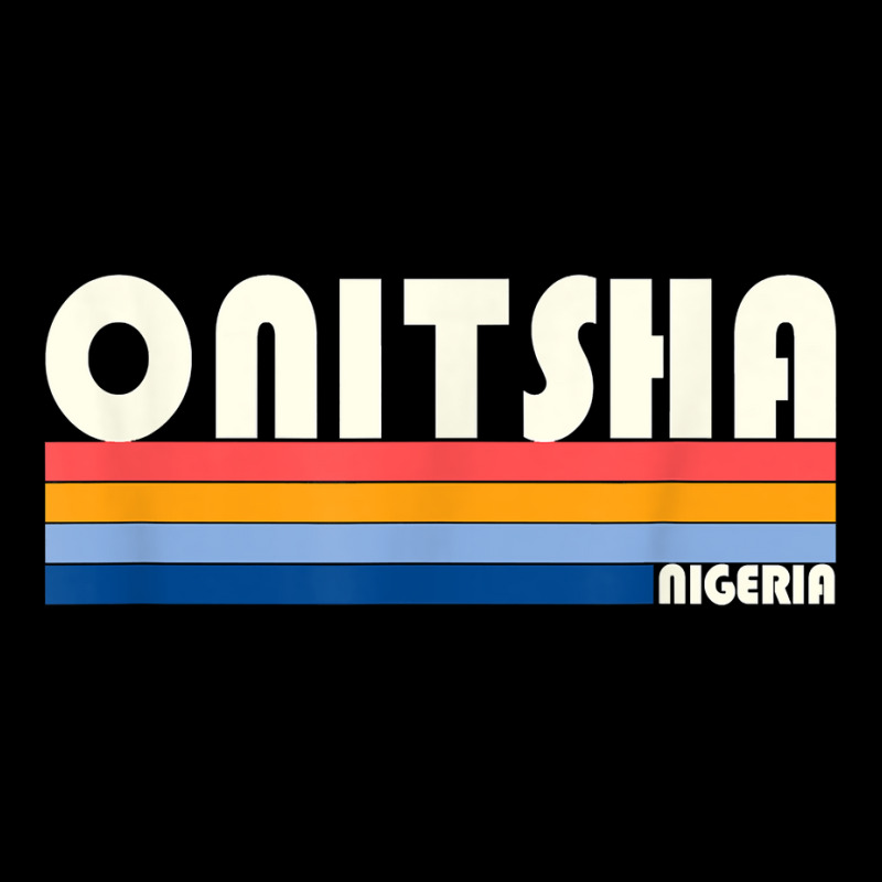 Retro Vintage 70s 80s Style Onitsha, Nigeria T Shirt Adjustable Cap by ayedencoplon | Artistshot