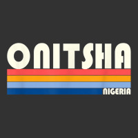 Retro Vintage 70s 80s Style Onitsha, Nigeria T Shirt Baby Bodysuit | Artistshot