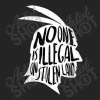 No One Is Illegal On Stolen Land Shirt Immigrants Usa Political 3/4 Sleeve Shirt | Artistshot