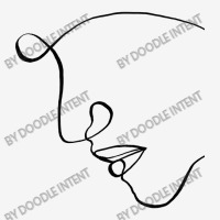 Minimal Abstract Women Face Line Art Baby Bibs | Artistshot