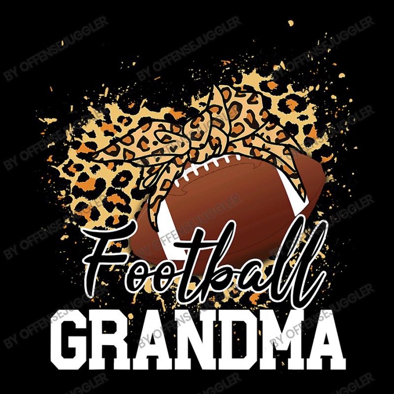 Football Grandma Funny Sporty Leopard Family Women 129 Adjustable Cap by offensejuggler | Artistshot