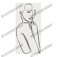 Nude Women One Line Art With Grey Background Women's Pajamas Set | Artistshot