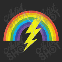 Rainbow Lightning Bolt Printed Hat | Artistshot