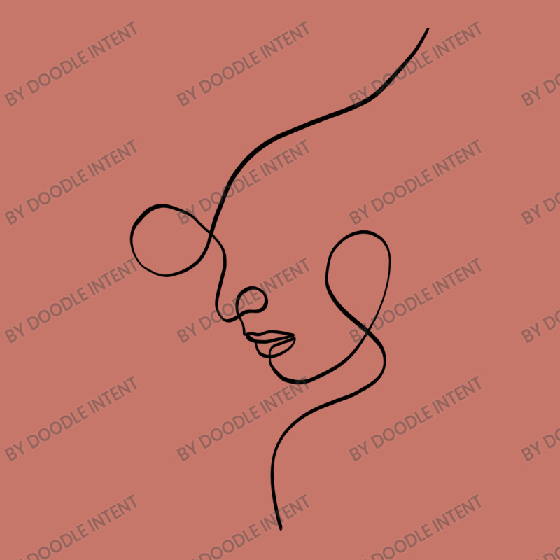 Minimal One Line Art Woman Face Cropped Sweater by Doodle Intent | Artistshot