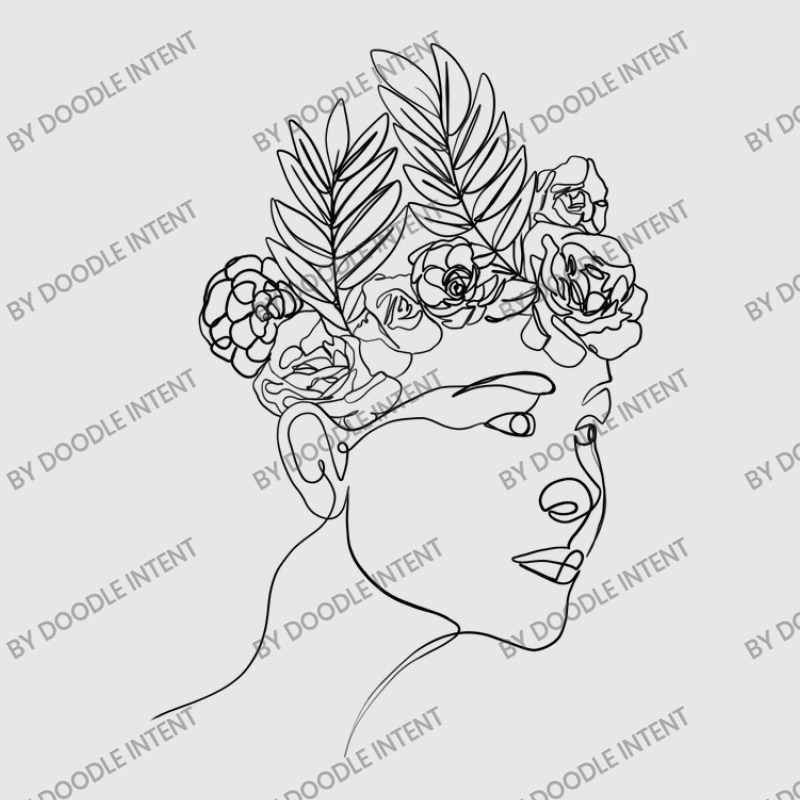 Women With Flowers One Line Art Unisex Jogger by Doodle Intent | Artistshot