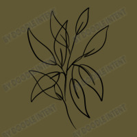 Leaves One Line Art Vintage Short | Artistshot