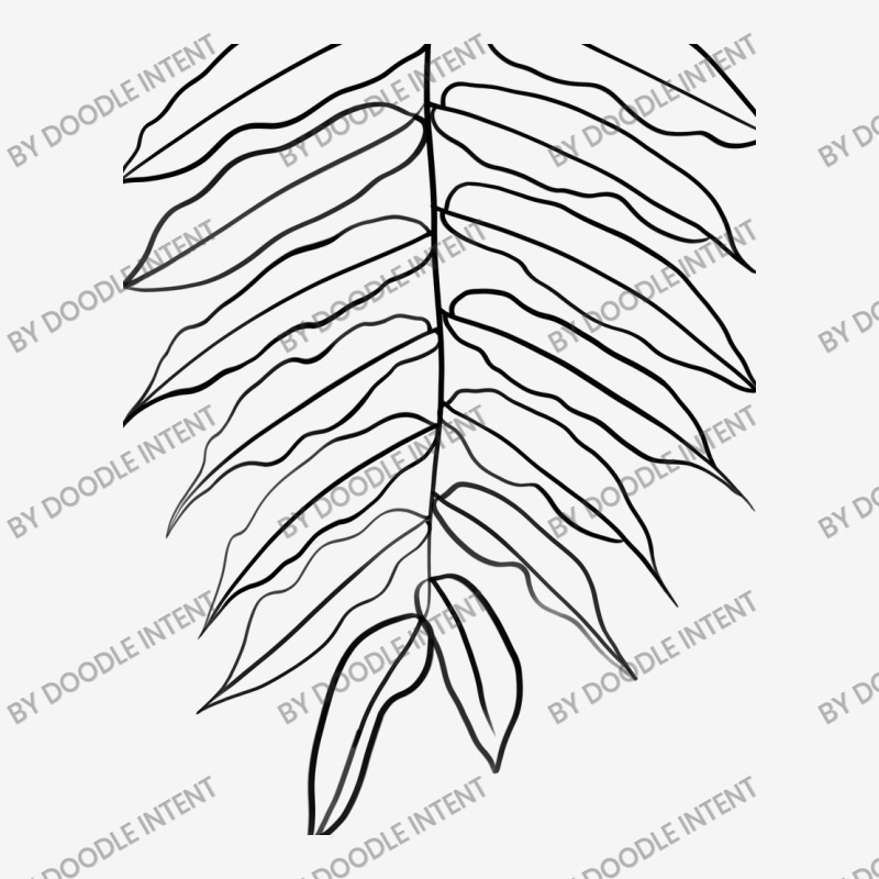 Long Leaves Minimal Line Art Toddler Hoodie by Doodle Intent | Artistshot