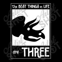 The Best Things In Life Are Three Toddler Sweatshirt | Artistshot