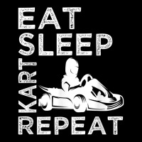 Go Kart Cart Racer Gokart Racing Eat Sleep Kart Repeat T Shirt Adjustable Cap | Artistshot