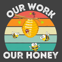 Bee Vegan T  Shirt Our Work Our Honey Bee Vegan Plantbased Funny Novel Vintage T-shirt | Artistshot