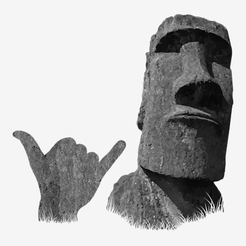 Funny Easter Island Rapa Nui Moai Statue Surfer Shaka Sign T Shirt Toddler Hoodie | Artistshot