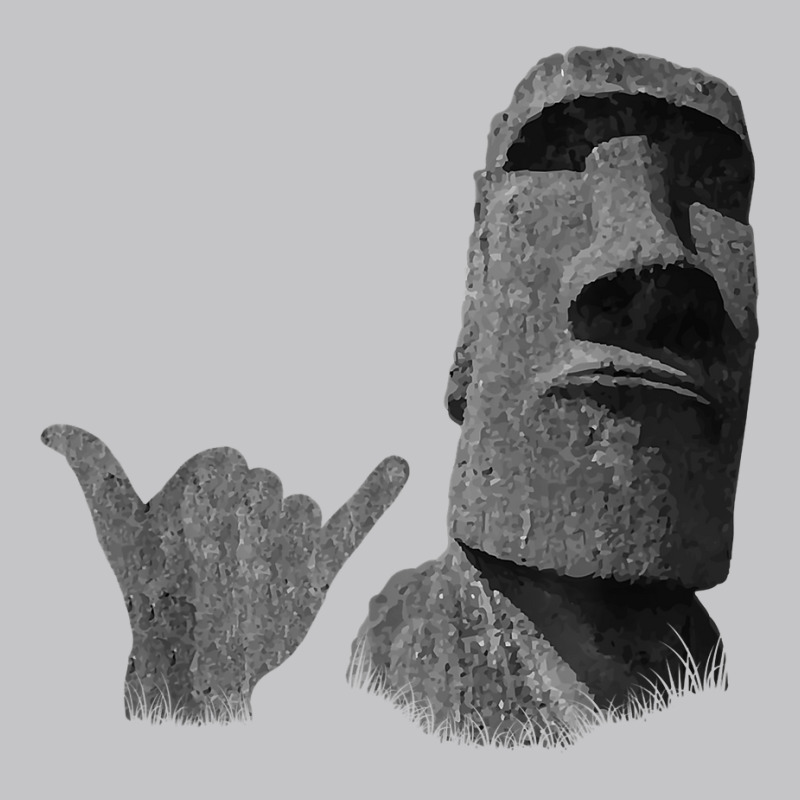 Funny Easter Island Rapa Nui Moai Statue Surfer Shaka Sign T Shirt Baby Bodysuit | Artistshot