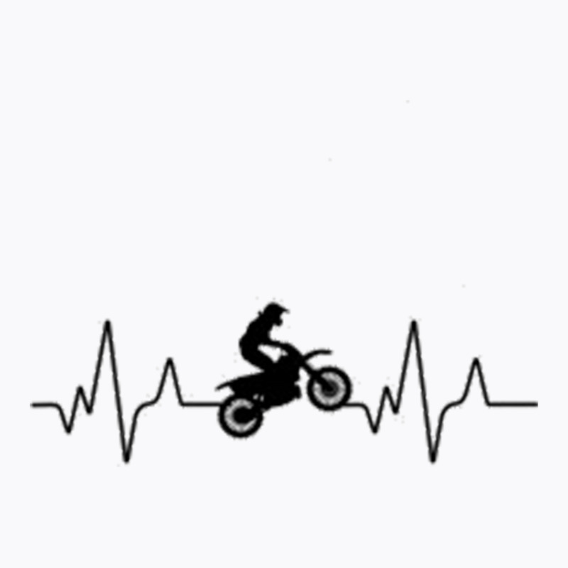 Sports Dirtbike Heartbeat T-shirt | Artistshot