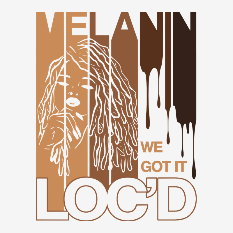 Melanin Drippin We Got It Loc'd Black Afro Natural Hair Pullover Hoodi Drawstring Bags | Artistshot