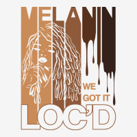 Melanin Drippin We Got It Loc'd Black Afro Natural Hair Pullover Hoodi Mousepad | Artistshot