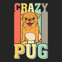 Crazy Pug Lady T  Shirtcrazy Pug Lady Funny Gift Idea For Pug Lovers D Unisex Hoodie | Artistshot