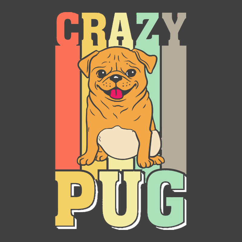 Crazy Pug Lady T  Shirtcrazy Pug Lady Funny Gift Idea For Pug Lovers D Vintage T-shirt | Artistshot