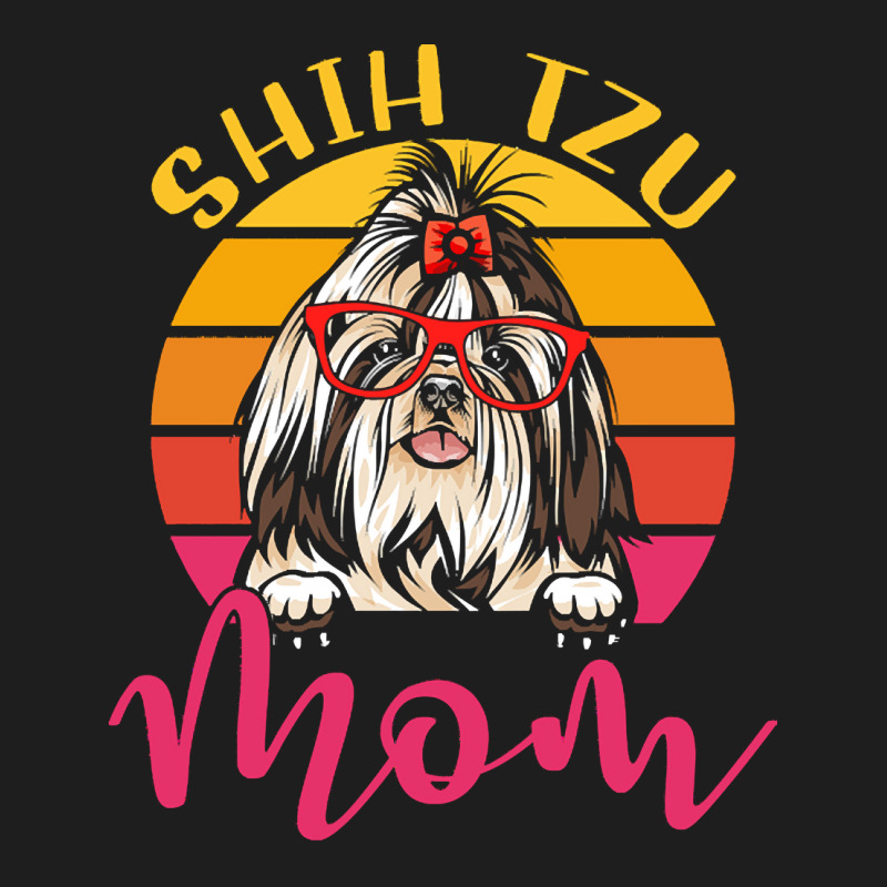 Dog Lover Gift T  Shirt Funny Shih Tzu Dog Mom Gift Idea T  Shirt (1) Classic T-shirt | Artistshot