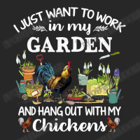 Chicken Chick I Just Want To Work In My Garden And Hang Out Chicken 29 Women's Pajamas Set | Artistshot