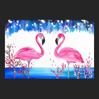 Flamingo T  Shirt Blue And Pink 4 T  Shirt Unisex Hoodie | Artistshot