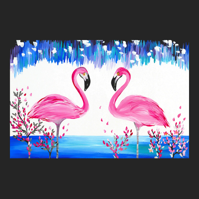 Flamingo T  Shirt Blue And Pink 4 T  Shirt Unisex Hoodie | Artistshot