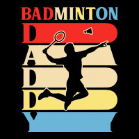 Fathers Day Gift Ideas T  Shirtbadminton Daddy Funny Daddy Gifts Fathe Fleece Short | Artistshot