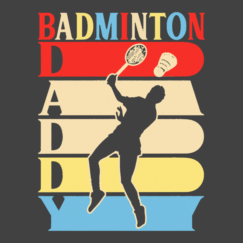 Fathers Day Gift Ideas T  Shirtbadminton Daddy Funny Daddy Papa Gifts Vintage T-shirt | Artistshot