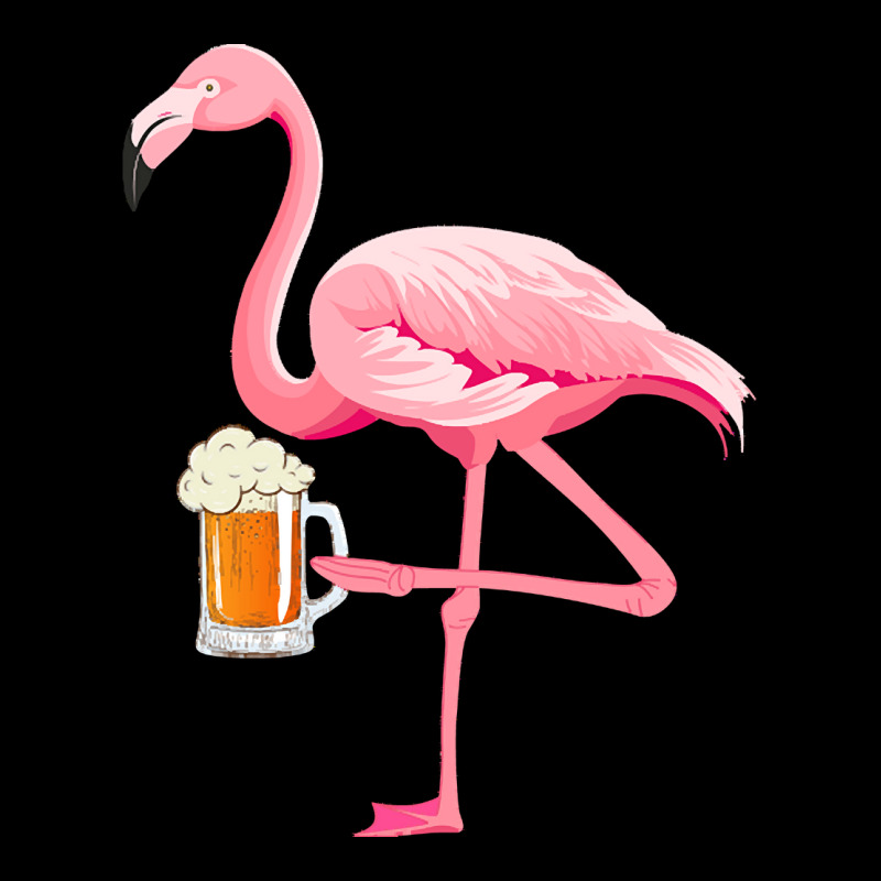 Flamingo T  Shirt Flamingo With Beer Funny T  Shirt Men's 3/4 Sleeve Pajama Set | Artistshot