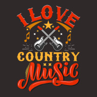 I Love Country Music Design With Guitars And Musical Notes Premium T S Racerback Tank | Artistshot