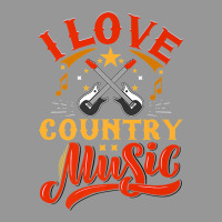 I Love Country Music Design With Guitars And Musical Notes Premium T S Women's V-neck T-shirt | Artistshot