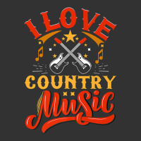 I Love Country Music Design With Guitars And Musical Notes Premium T S Baby Bodysuit | Artistshot