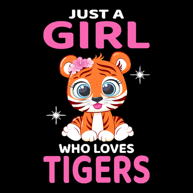 Tiger T  Shirt Just A Girl Who Loves Tigers I Kids I Baby Tiger T  Shi V-neck Tee | Artistshot