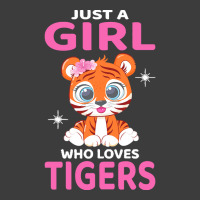 Tiger T  Shirt Just A Girl Who Loves Tigers I Kids I Baby Tiger T  Shi Men's Polo Shirt | Artistshot