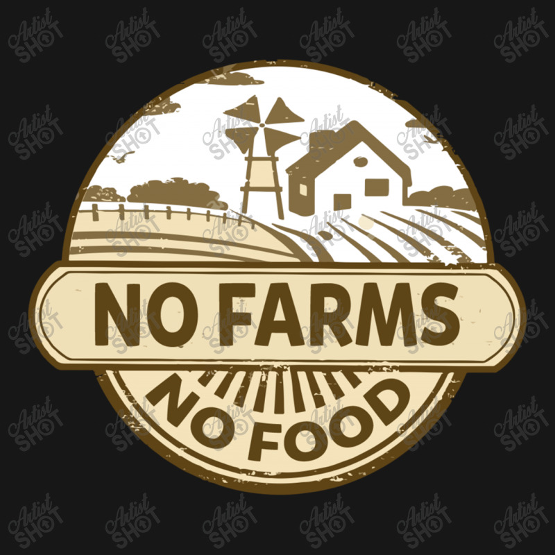 No Farms No Food Medium-length Apron | Artistshot
