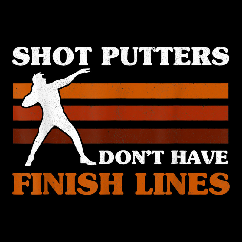 Track And Field Shot Putters Dont Have Finish Lines Shot Put T Shirt V-Neck Tee by emaliekrein | Artistshot