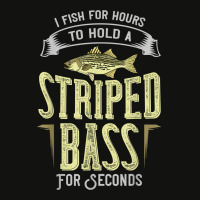 Striped Bass Fishing Gift Rockfish Lures T Shirt Scorecard Crop Tee | Artistshot