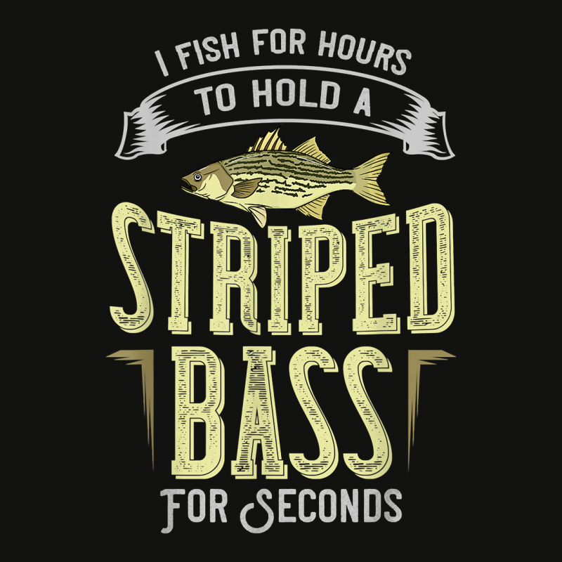 Striped Bass Fishing Gift Rockfish Lures T Shirt Scorecard Crop Tee by kadejahdomenick | Artistshot