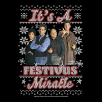 Seinfeld Group Shot It's A Festivus Miracle Ugly Sweater T Shirt Adjustable Cap | Artistshot