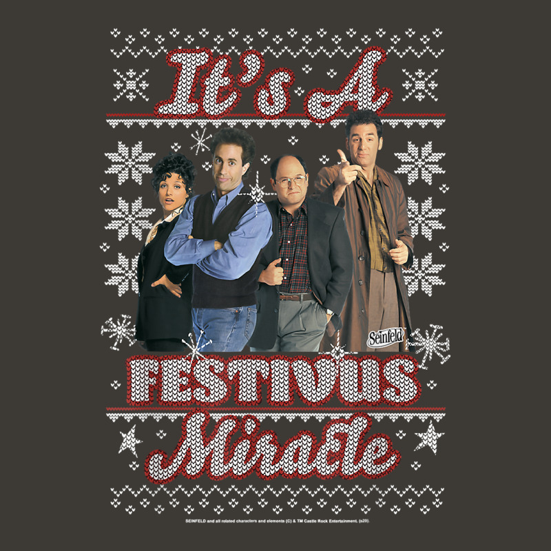 Seinfeld Group Shot It's A Festivus Miracle Ugly Sweater T Shirt Bucket Hat by towamingle | Artistshot