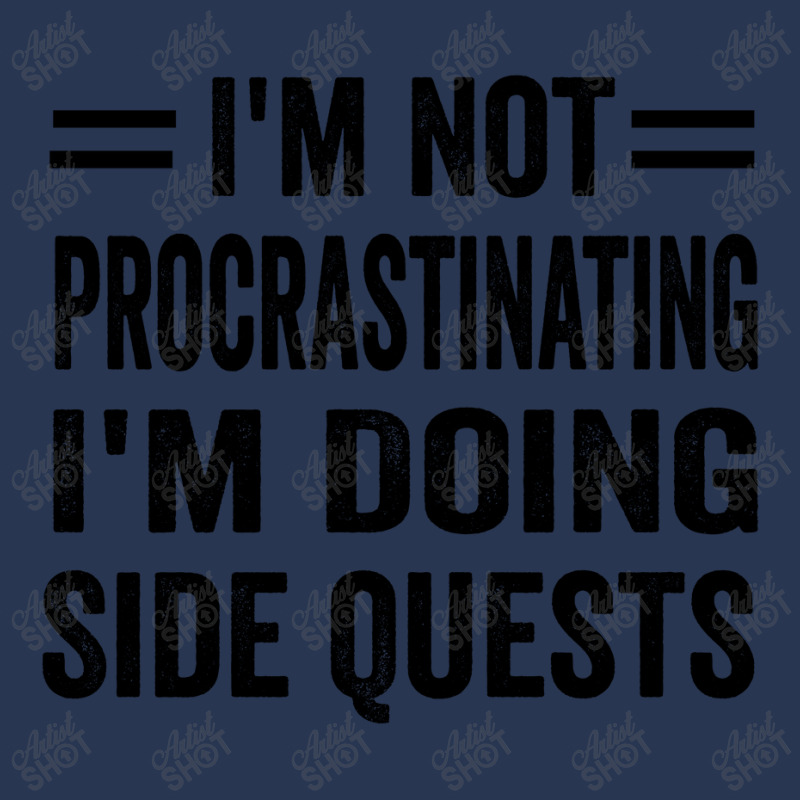 I'm Not Procrastinating... I'm Doing Side Quests Men Denim Jacket | Artistshot