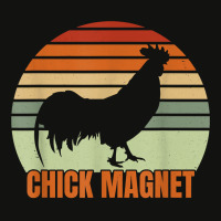 Funny Chicken Farmer Rooster Chick Magnet Backyard Chicken T Shirt Scorecard Crop Tee | Artistshot