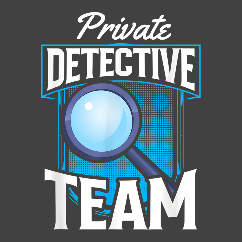 Private Detective Team Spy Investigator Investigation T Shirt Vintage T-Shirt by zakarimullin | Artistshot