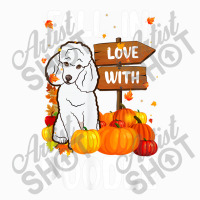 Fall In Love With Poodle Dog On Pumkin Halloween Coffee Mug | Artistshot