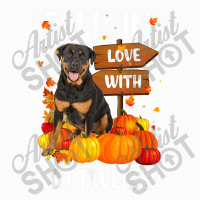 Fall In Love With Rottweiler Dog On Pumkin Halloween Coffee Mug | Artistshot