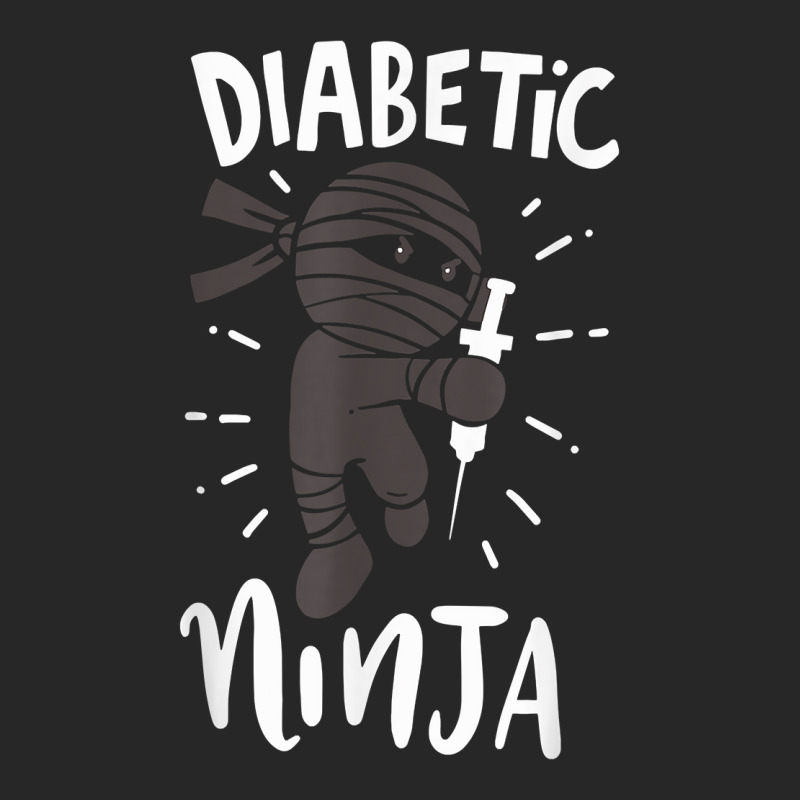 Diabetic Ninja Type 1 Diabetes Doctor Diabetes Awareness T Shirt Men's T-shirt Pajama Set by kadejahdomenick | Artistshot