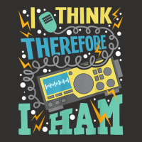 I Think Therefore I Ham   Ham Radio Amateur Radio Operator T Shirt Champion Hoodie | Artistshot