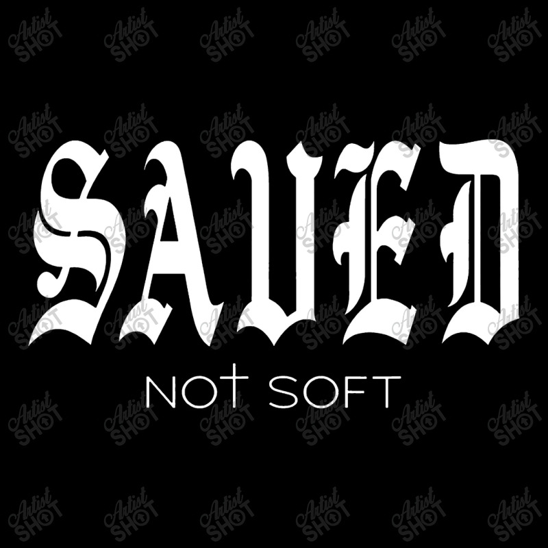 Saved Not Soft Novelty Salvation Adjustable Cap | Artistshot