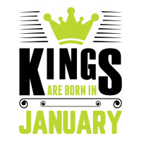Kings Are Born In January Unisex Hoodie | Artistshot