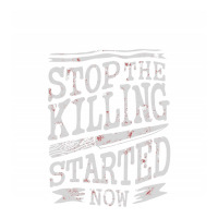 Stop The Killing Started Now Youth Zipper Hoodie | Artistshot